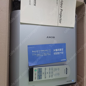 소니 빔프로젝트 SONY VIDEO Protector VPL-HS50 HDMI단자 있고 리모콘 설명서 작동잘됌