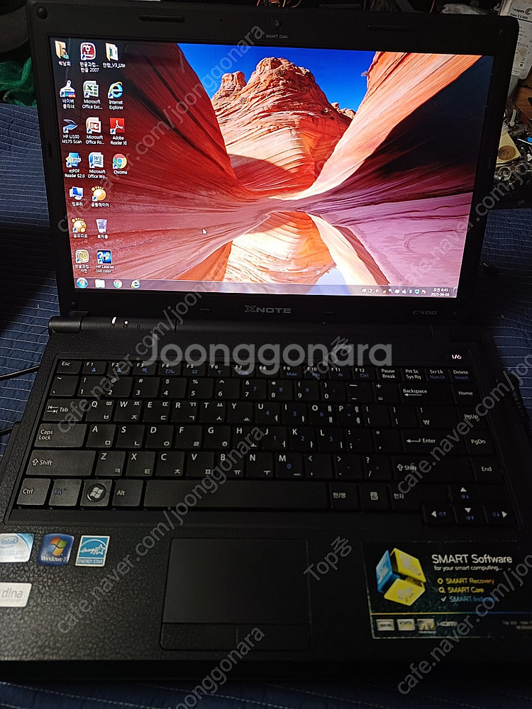 오래됀 노트북 win7 엘지노트북 LG C400 P61...--0