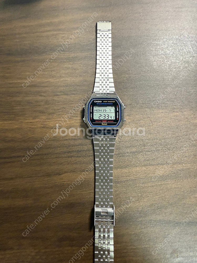 카시오 블루투스 레트로 시계 ABL-100WE-1ADF...--0