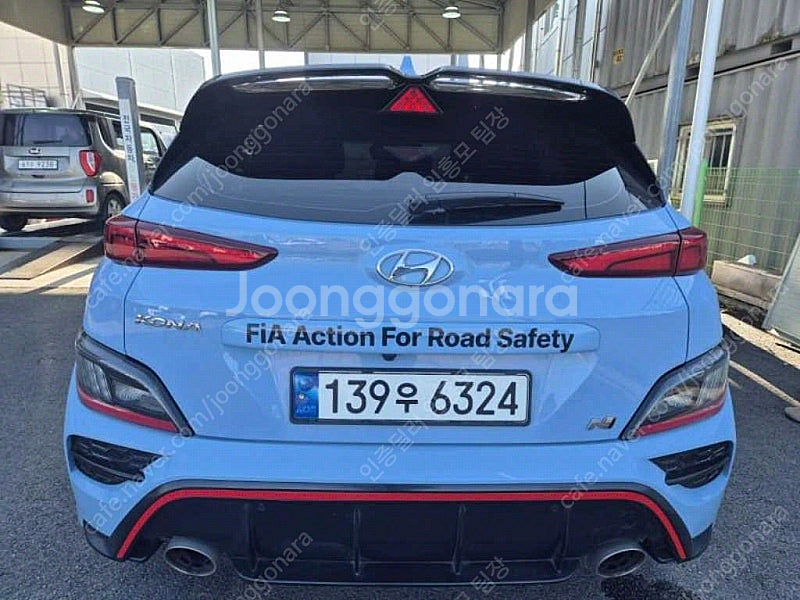 코나 중고차 가격 코나 더뉴코나 중고 하늘색 2023년...--4