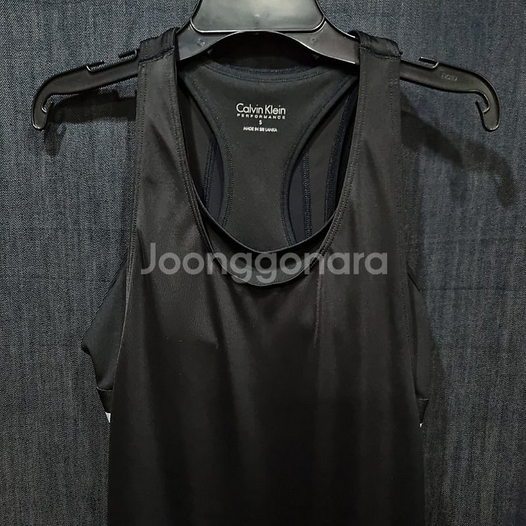 CK 캘빈클라인 여성 민소매 브라탑 S 새상품 070709--1