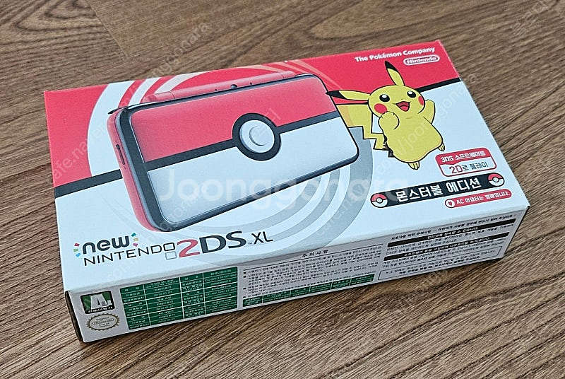 (미사용 신품) 닌텐도 뉴 new 2ds xl 몬스터볼 에디션--0