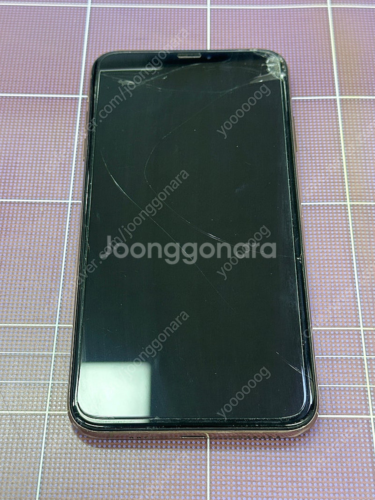 아이폰 XS MAX 맥스 골드 64GB 공기계 팝니다--1