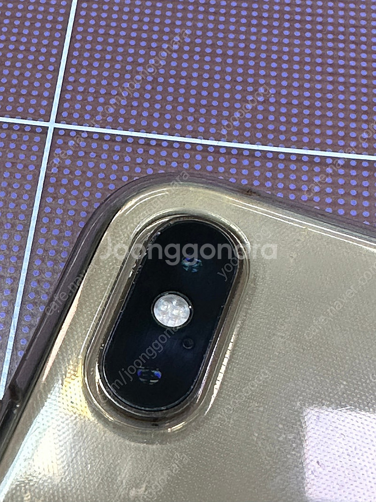 아이폰 XS MAX 맥스 골드 64GB 공기계 팝니다--4