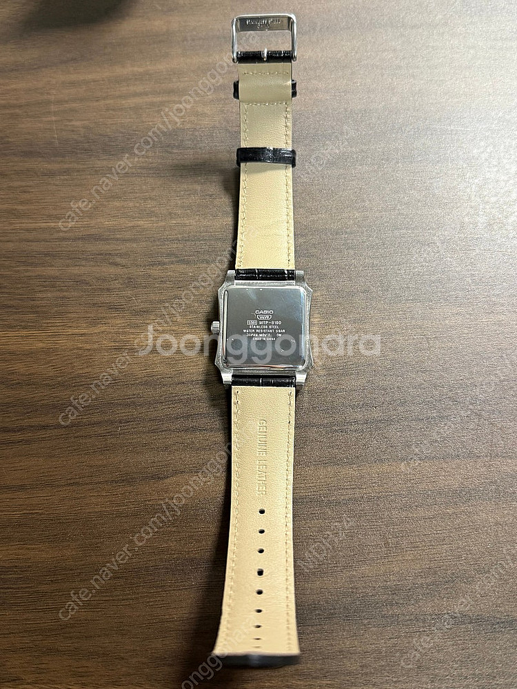 카시오 클래식 사각 시계 MTP-B190D-7BVDF ...--2