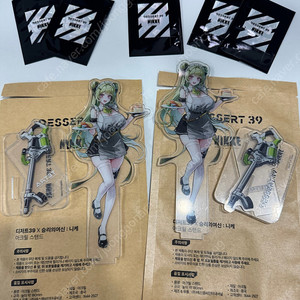 니케 디저트39 포카 아크릴 7개 일괄 3.5