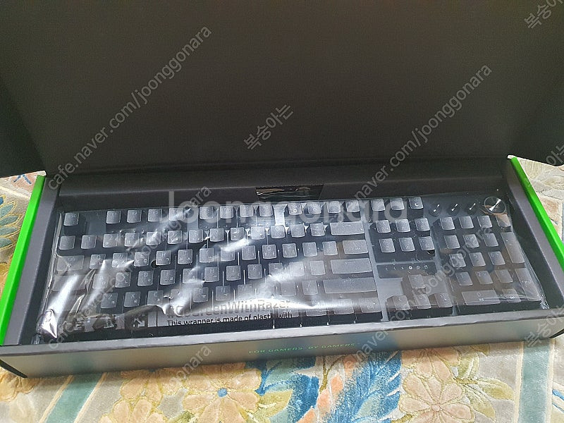 레이저 헌츠맨 프로3 키보드 판매합니다--1