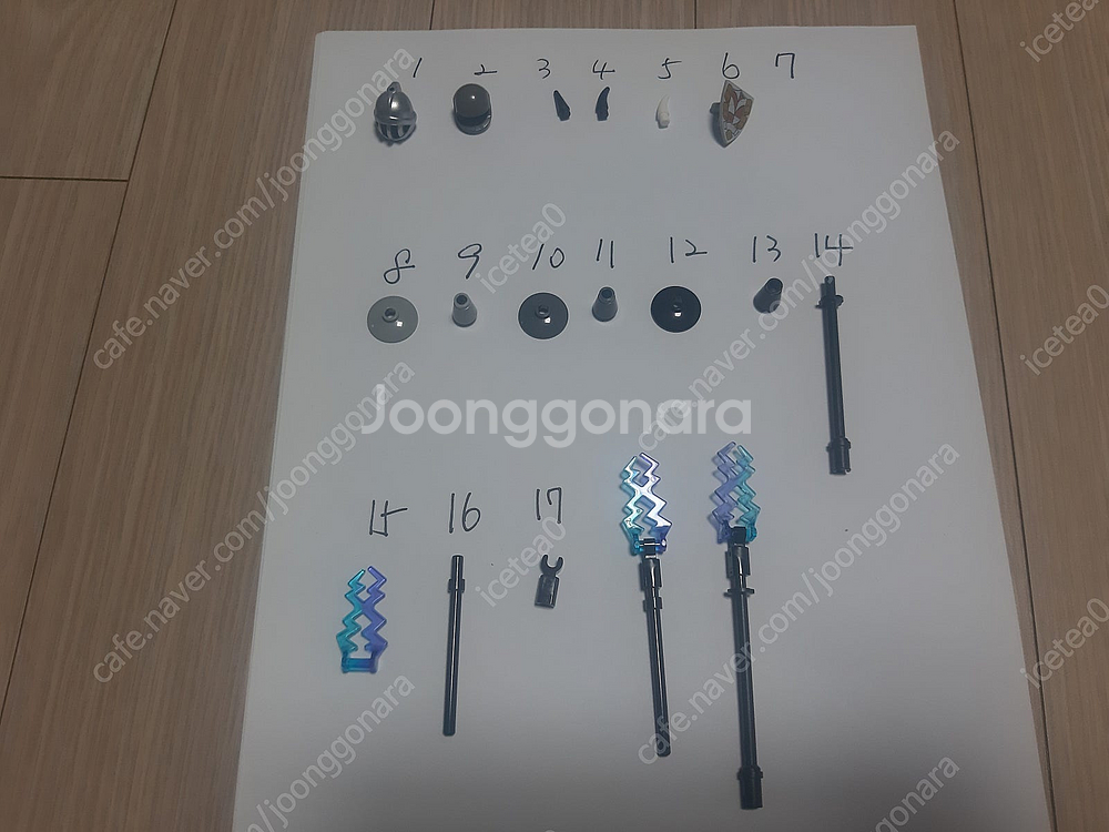 레고 트롤 드래곤 라이온 해골 용 캐슬 킹덤 오크 완무...--5