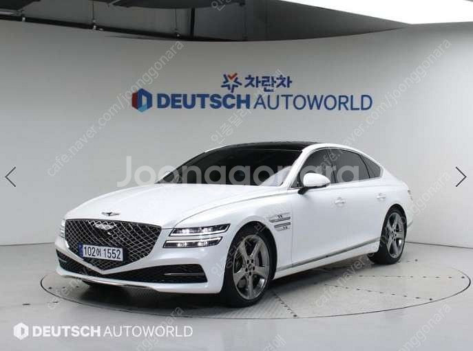중고차 제네시스 더 올뉴G80 가솔린 3.5 AWD 기...--0