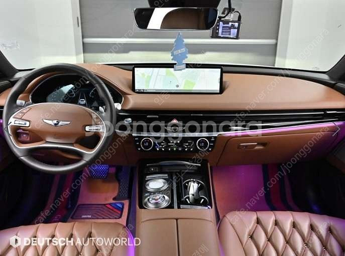 중고차 제네시스 더 올뉴G80 가솔린 3.5 AWD 기...--1