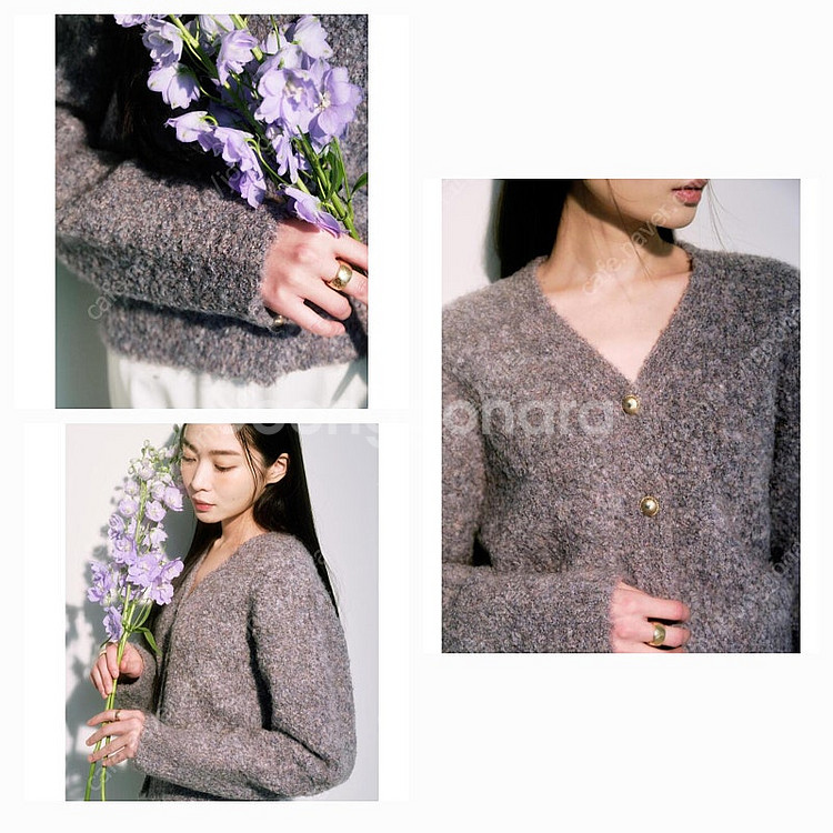 블랑쇼 AC 클라우드 가디건 멀티라벤더--1