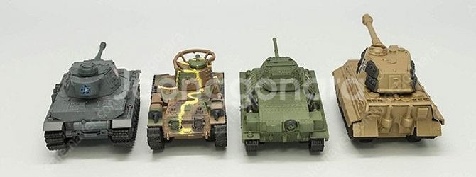 SD전차 걸즈&판저 풀백 탱크 제 2.5편 전 8종세트...--1