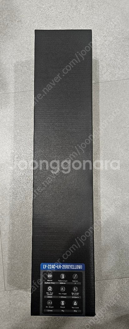 레오포토 LY-224C+LH-25R(엘로우) 카본 삼각대 판매합니다.--1