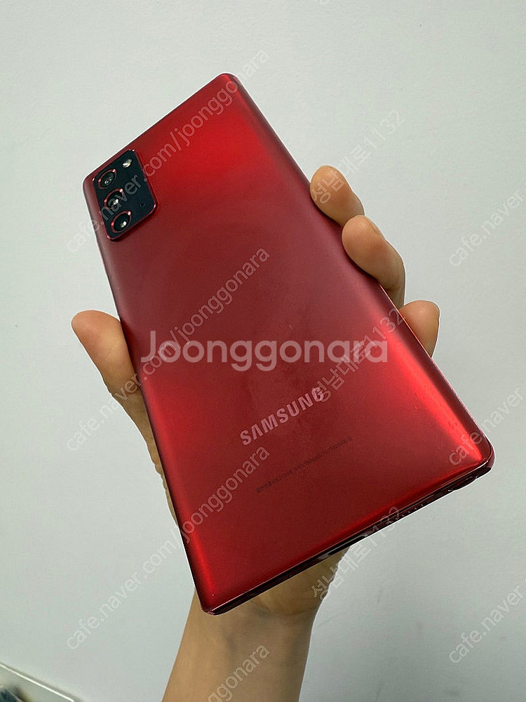 N981 갤럭시 노트20 5G 레드 256기가 15만 ...--1