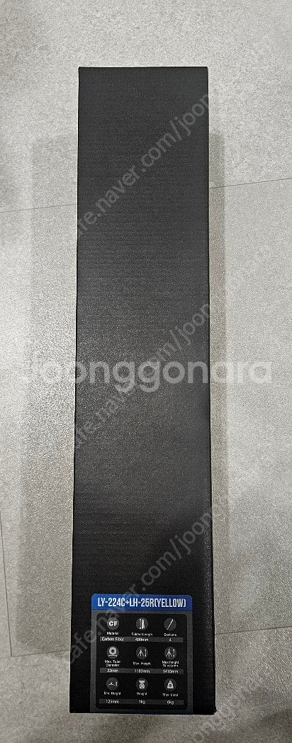 레오포토 LY-224C+LH-25R(엘로우) 카본 삼각대 판매합니다.--1