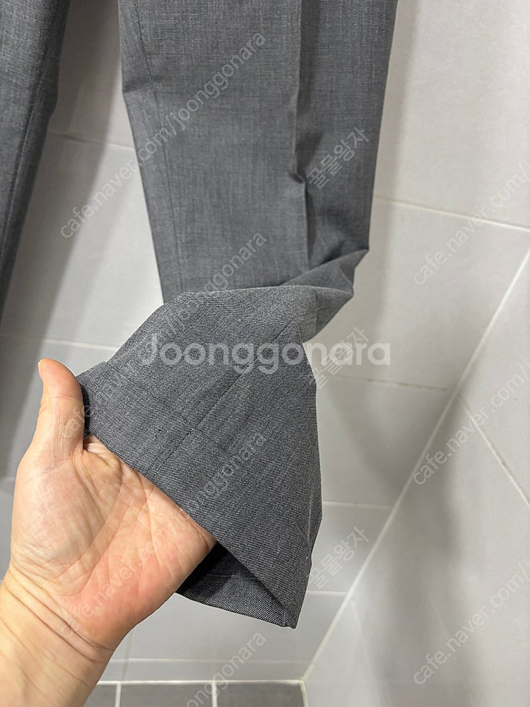 정품)브루넬로 쿠차넬로 울 팬츠--7