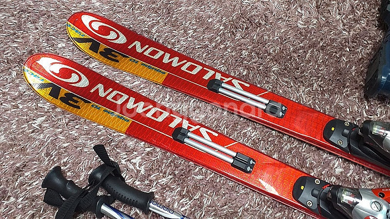 살로몬 스키 세트(스키 165cm, 부츠 280mm)--2