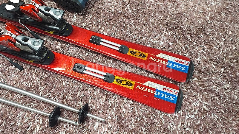 살로몬 스키 세트(스키 165cm, 부츠 280mm)--4