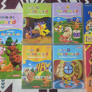 워드월드 DVD (1,2,3,4집)뉴비트원더라이온(1,2집)팔아요