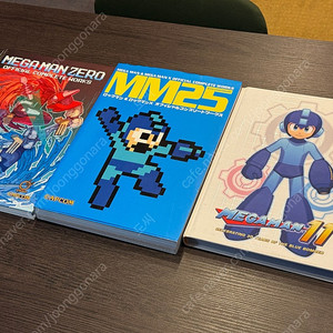 메가맨 아트북 컬렉션 (MM25 Mega Man / 메가맨 제로 / 메가맨 11)