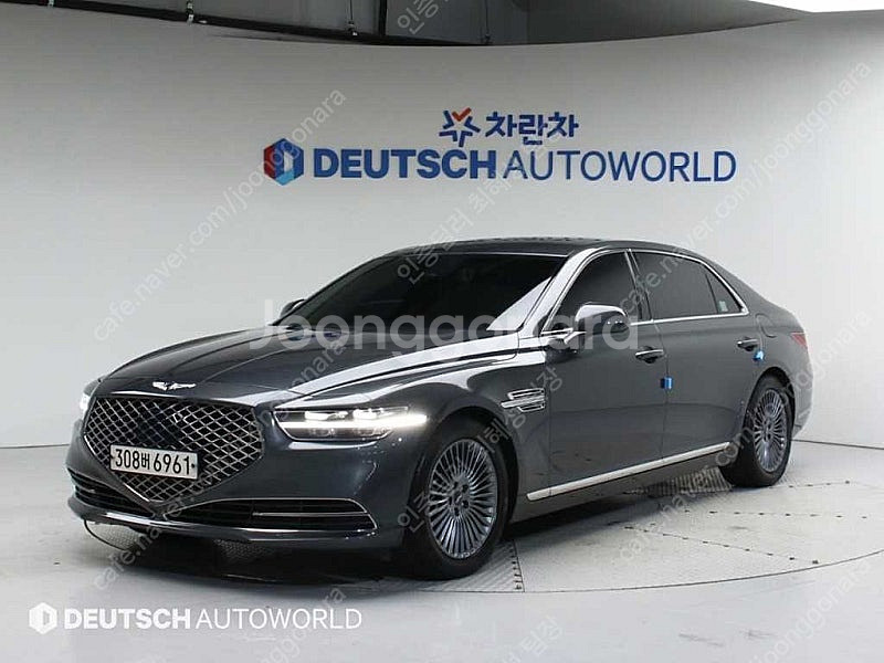 제네시스 G90 중고 제네시스 중고 가격 회색 2019...--0