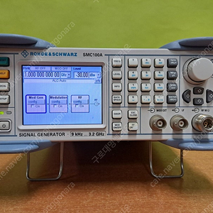 R&S SMC100A, 9 KHz to 3.2 GHz, Signal Generator(신호발생기) 판매