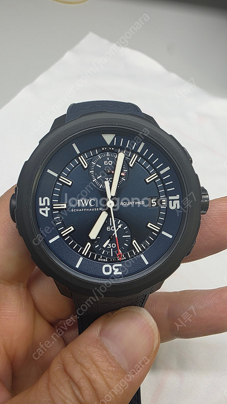 IWC 아쿠아타이머 크로노그래프 한정판 "라우레우스"--0
