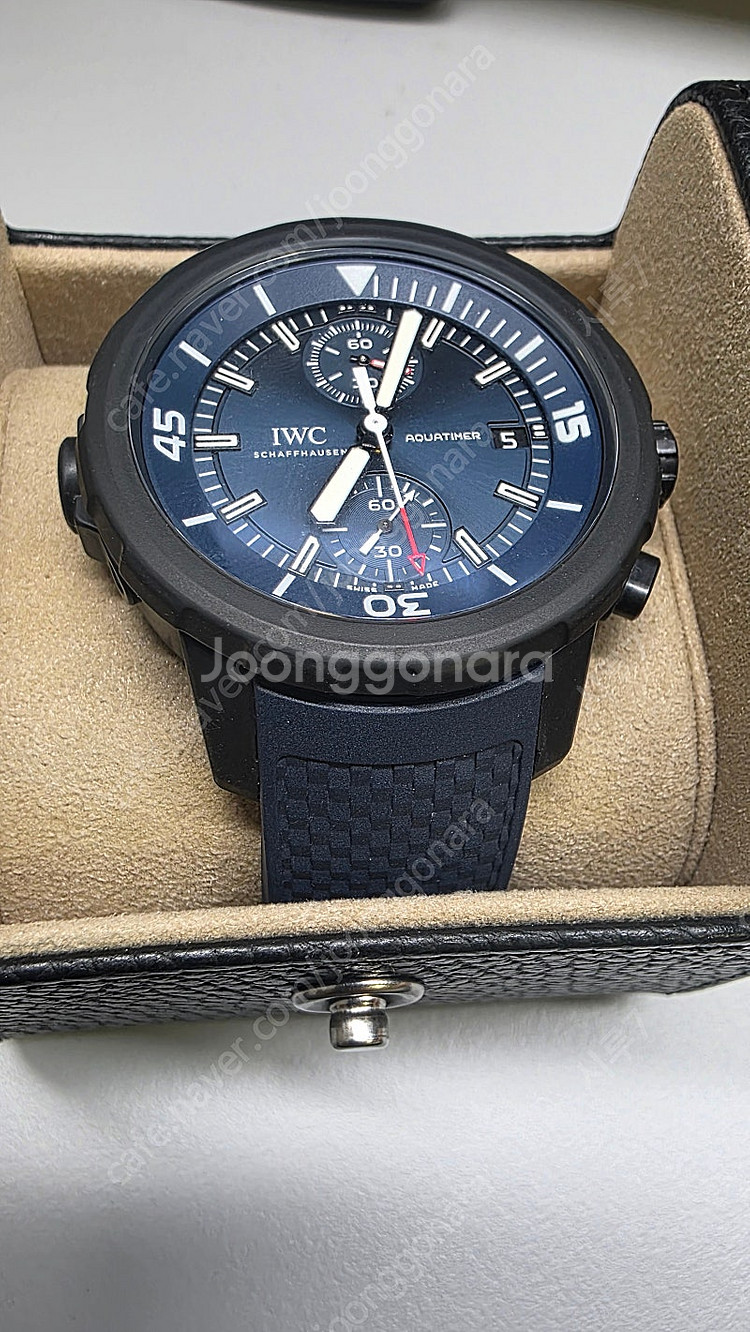 IWC 아쿠아타이머 크로노그래프 한정판 "라우레우스"--7