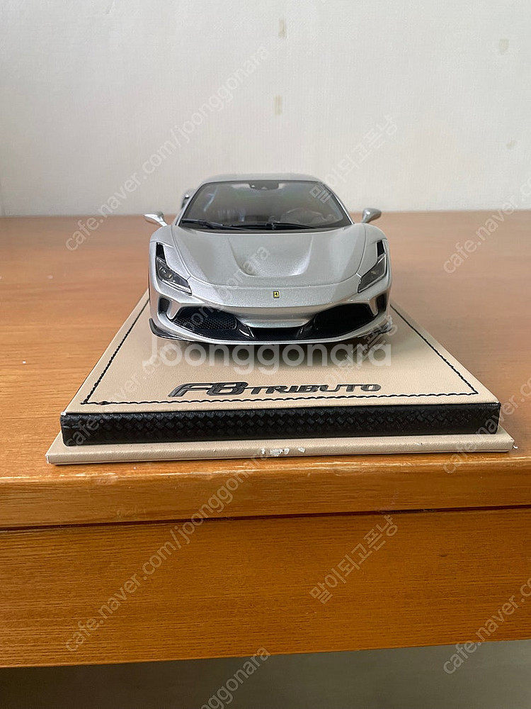 1:18 mr 페라리 f8 실버 판매합니다~ (bbr, 오토아트,미니챔프,얼모스트리얼)--1