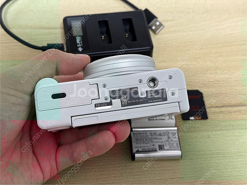 소니 zv-1f 화이트 브이로그 카메라--6