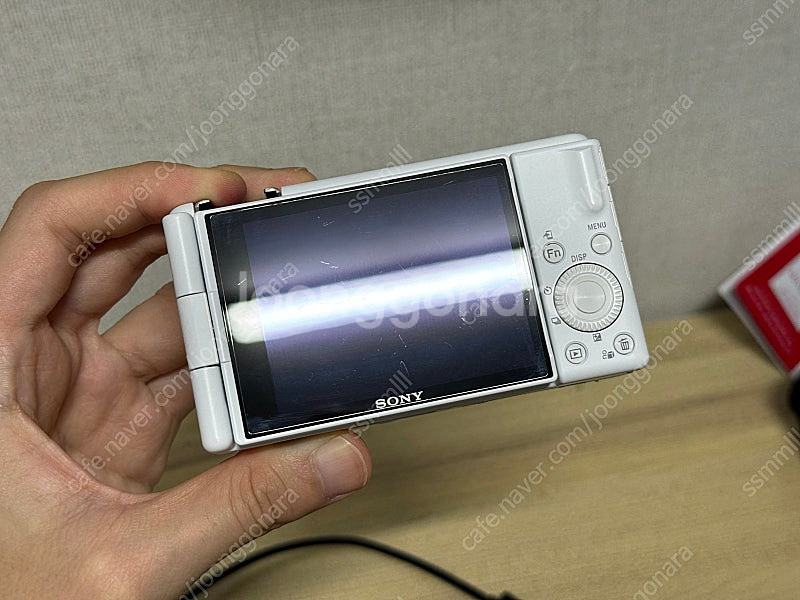 소니 zv-1f 화이트 브이로그 카메라--8