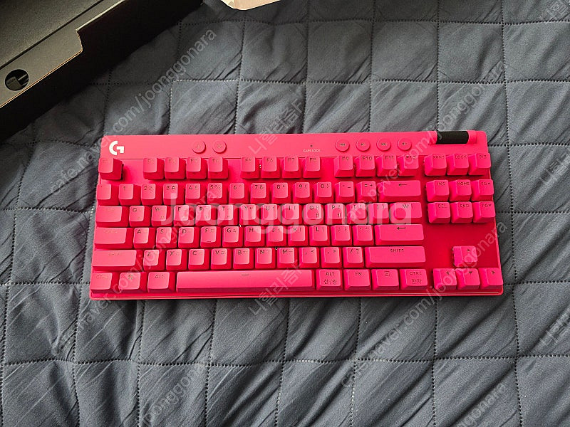 로지텍 G PRO X TKL RAPID 핑크 색상 자석...--1