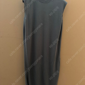 더캐시미어 니트 롱 원피스