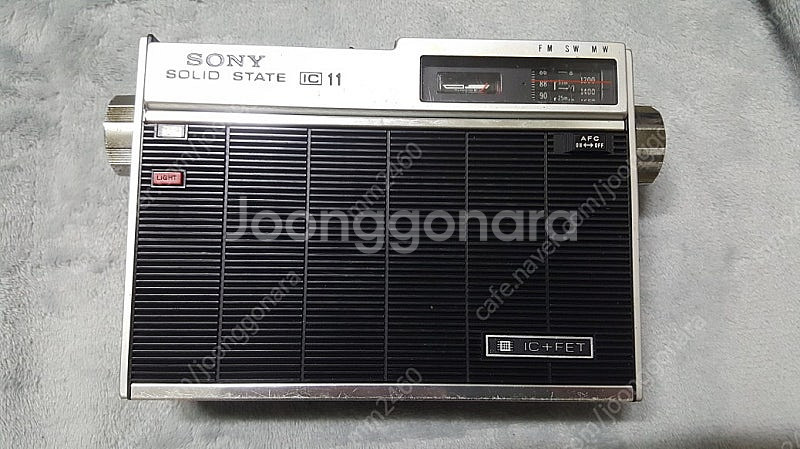 빈티지/Sony IC-11 라디오 /고장/수집--2
