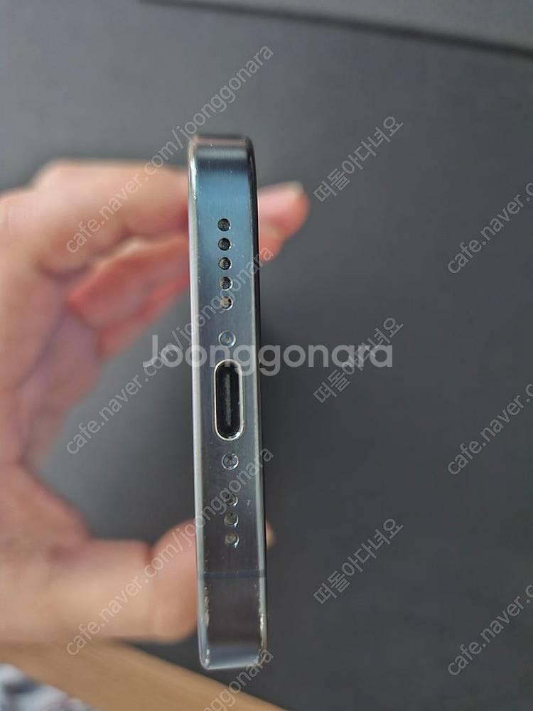 자급제 아이폰15pro 256기가 블루티타늄 판매합니다...--8