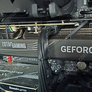 RTX 4070 ti super 16GB zotac 상태좋은 그래픽카드 팝니다.