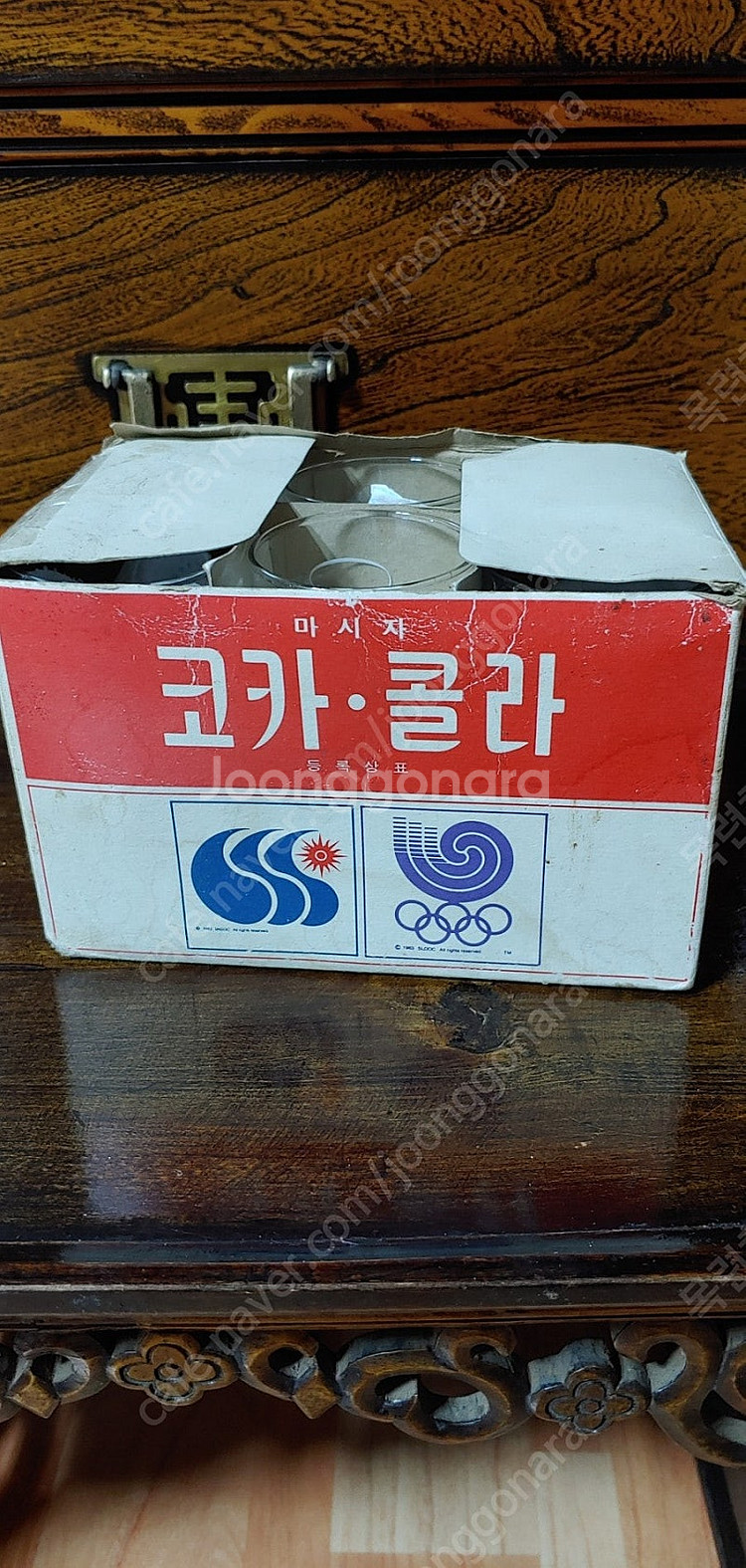 레트로 코카콜라 호돌이컵--0