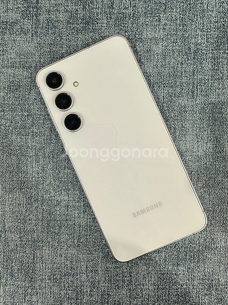 (새상품급) 갤럭시S24FE 256G 실버 25년 1월...--1