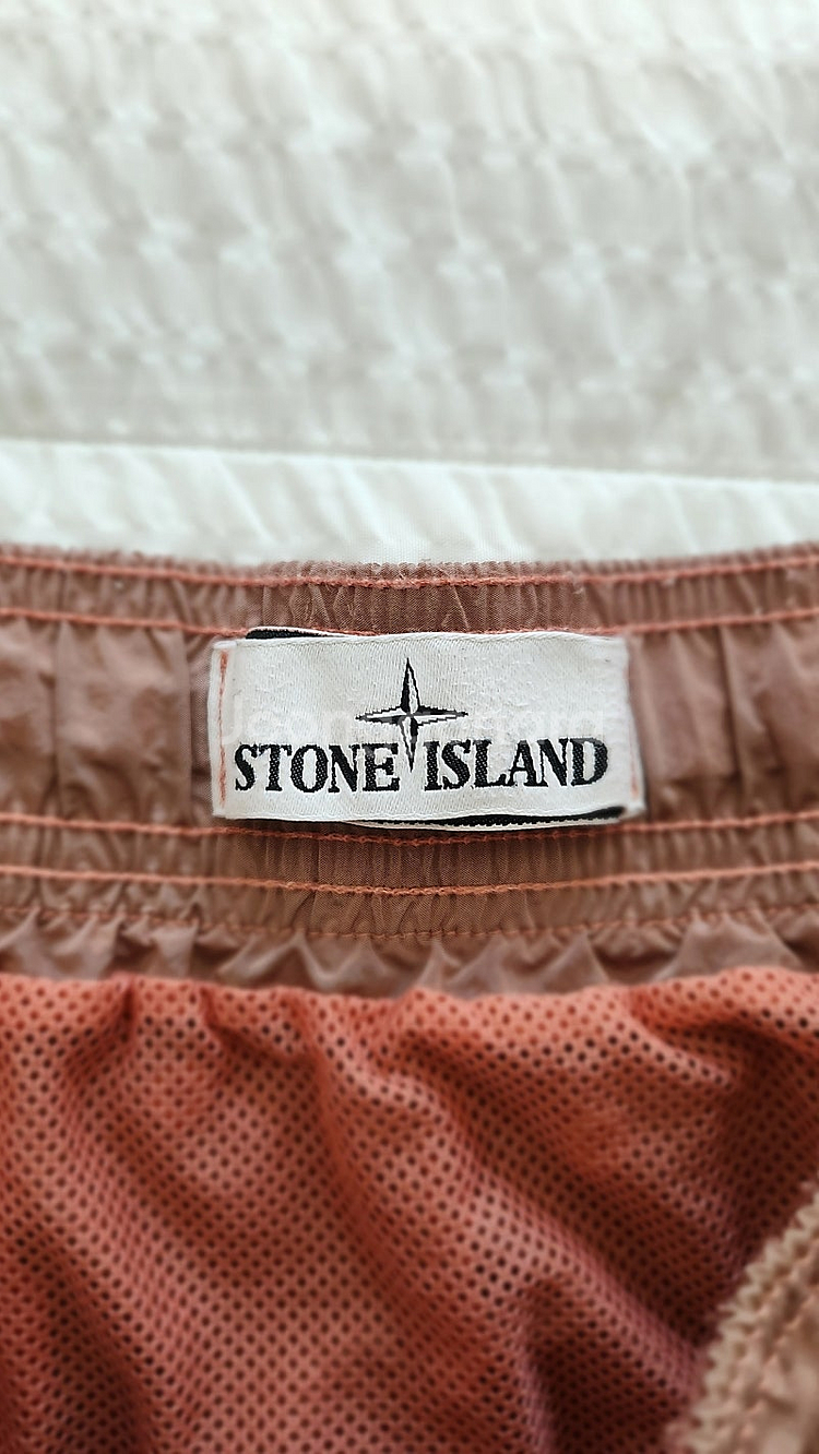 스톤아일랜드 반바지 핑크브라운XL33~35(정품)--5