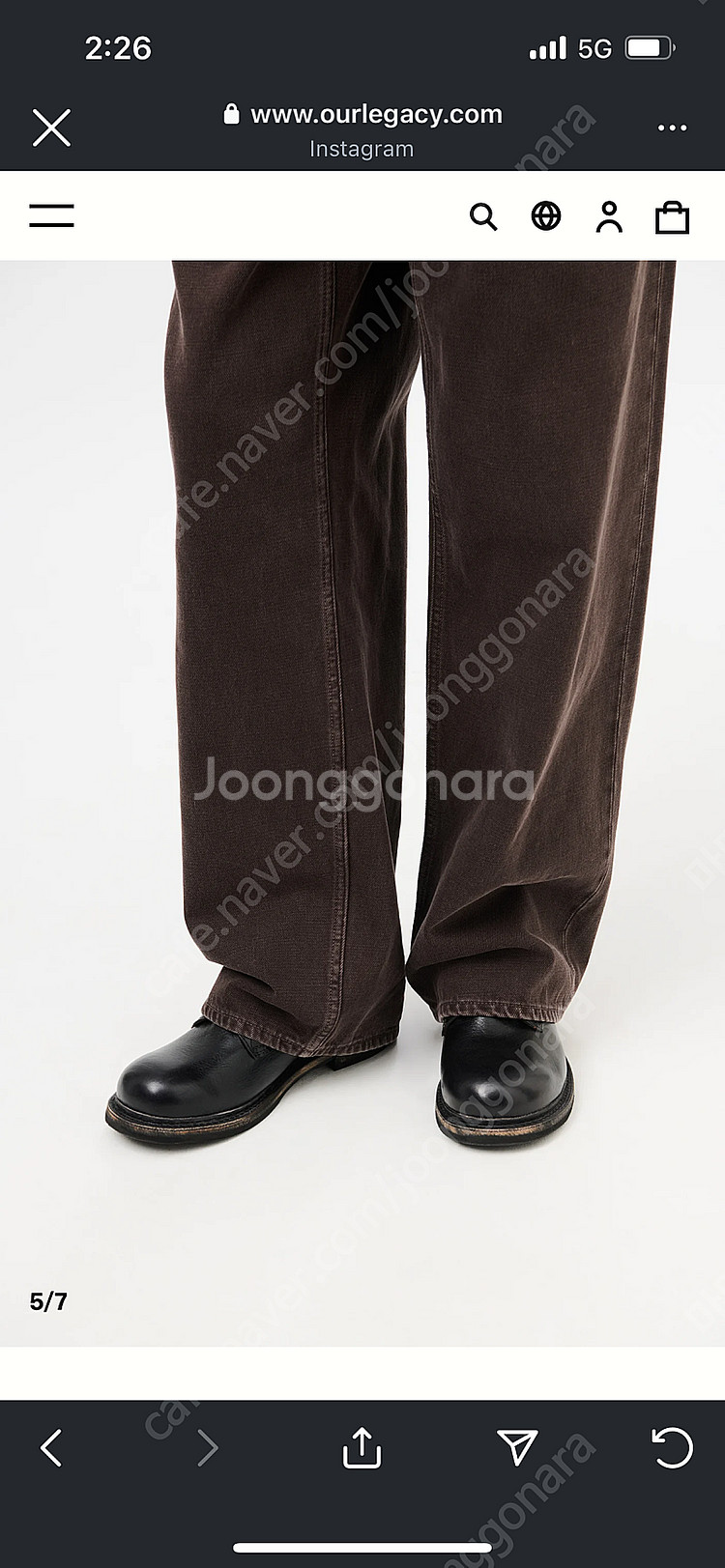 아워레가시 코르테지 부츠 블랙 (레드윙,rrl,lvc,...--1