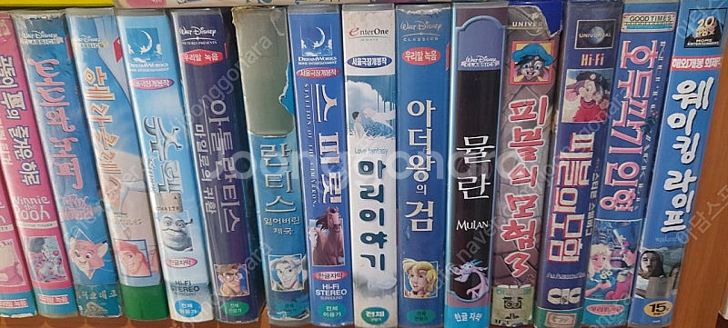 만화영화 비디오테이프 팝니다 뮬란 마리이야기 헤라클레스...--2