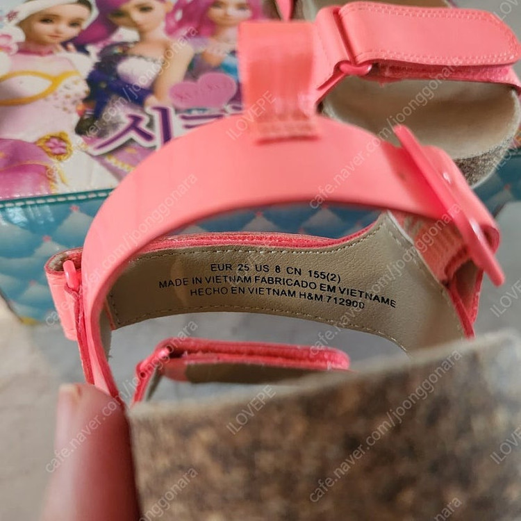 코랄샌들 155사이즈 판매합니다--3