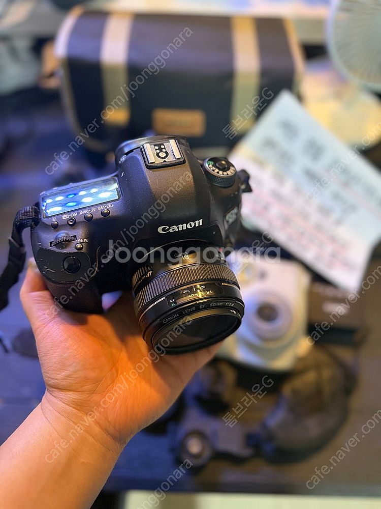 (최저가)캐논 컷수적은 5D MARK3+50.4렌즈 후...--5