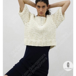 le17septembre 르셉템버 르917 핸드메이드니트 CREWNECK HANDMADE KNIT in COTTON