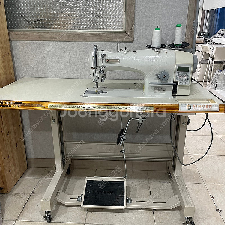 SINGER 싱거 공업용 미싱 195G-20GA 무소음...--0