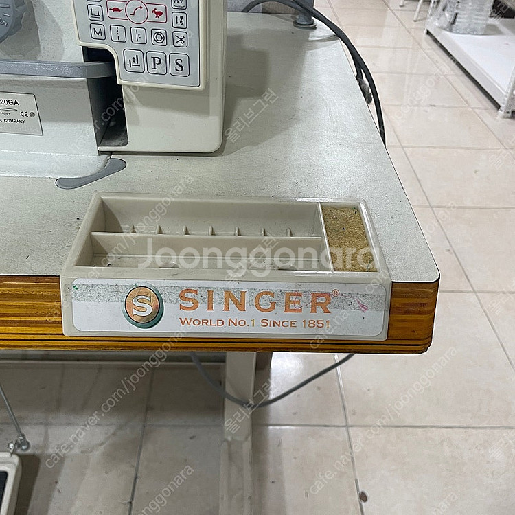SINGER 싱거 공업용 미싱 195G-20GA 무소음...--5