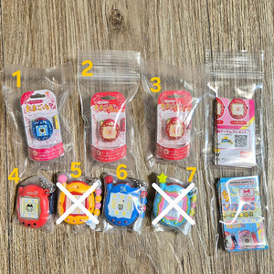 다마고치 링코레/미니어처 키링 모음