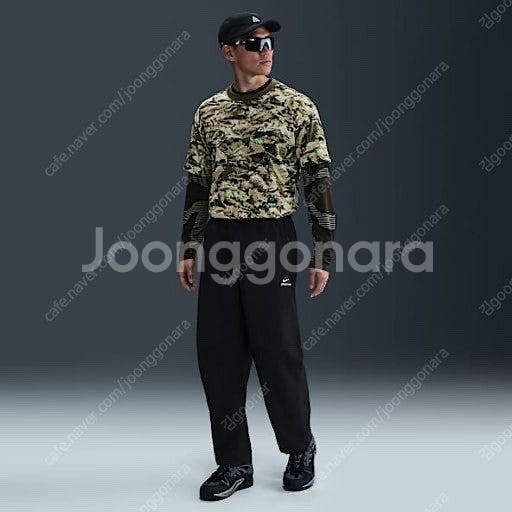 나이키 acg 블랙이구아나 팬츠 2in1 해외판--0