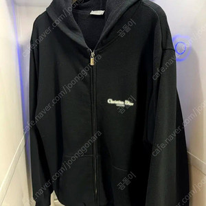 디올 꾸뛰르 헤비웨이트 후드집업 XL
