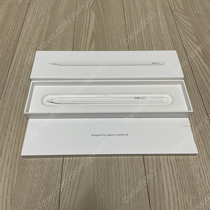 깨끗한 애플펜슬 2세대 풀박스 거의 새거 급처합니다 !!